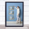 Straighten The Skewed Horizon, Please Creative Edit Edited Funny Wall Art Print