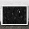 Veil Shy Hide Hidden Hiding Eyes Covered Cover Scarf Robe People Wall Art Print