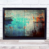 One Way Shadows Mood Edited Man Shadow Composites Montages Pain Wall Art Print