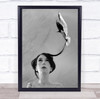 Fly With Me Creative Edit B&W Blackaamp;White Birds Wings Tail Wall Art Print Fly With Me Creative Edit B&W Blackaamp;White Birds Wings Tail Wall Art Print