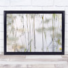Lily Leaves Ditch Water Zen Spa Meditation Mindfulness Resort Wall Art Print