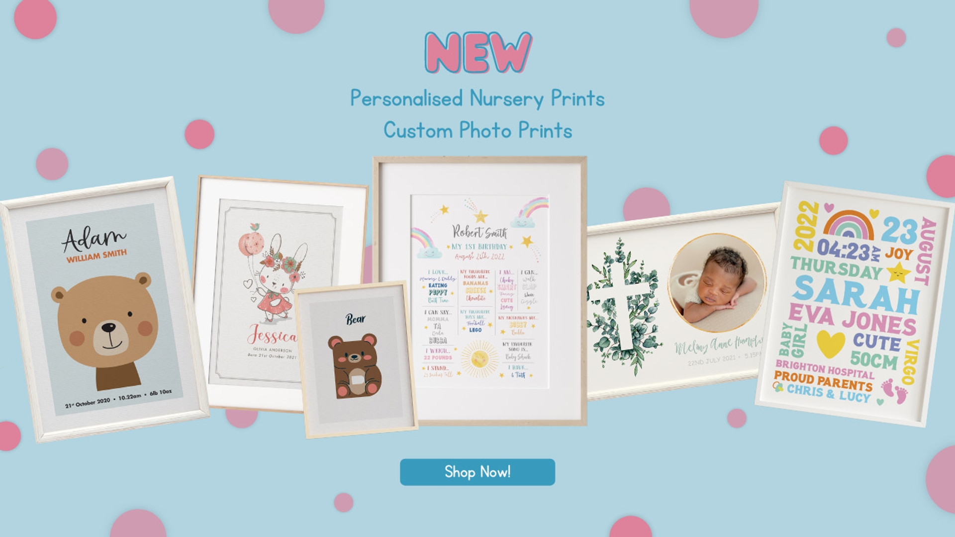 Personalised Nursery Prints