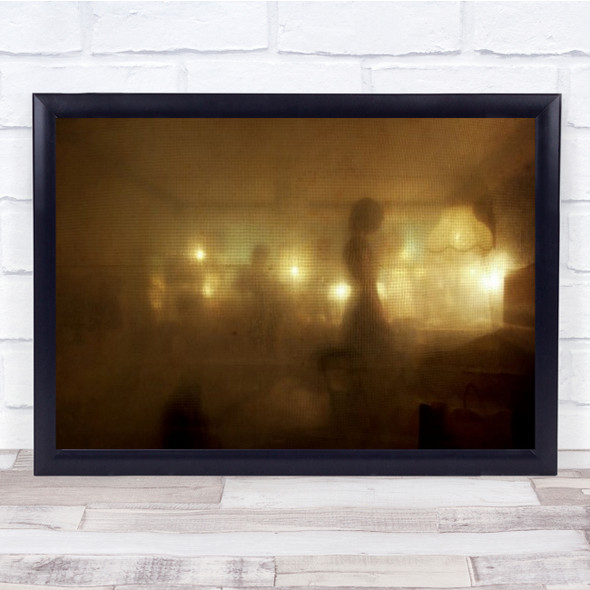 Renaissance Old Vintage Atmosphere Light Warm Texture Retro Wall Art Print