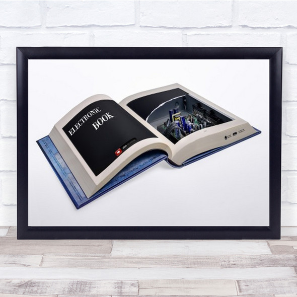 E Book Jesusmgarcia Fineartphotography Ebook E-Book Libro Wall Art Print