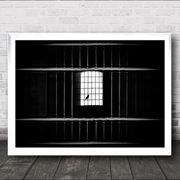 Freedom Ayse Yorgancilar Window Wall Art Print