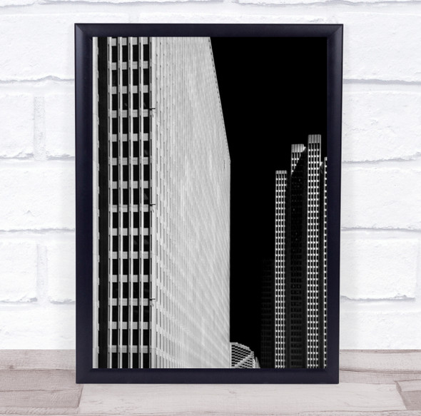 San Francisco Sky scraper United States America Black & White Architecture Print