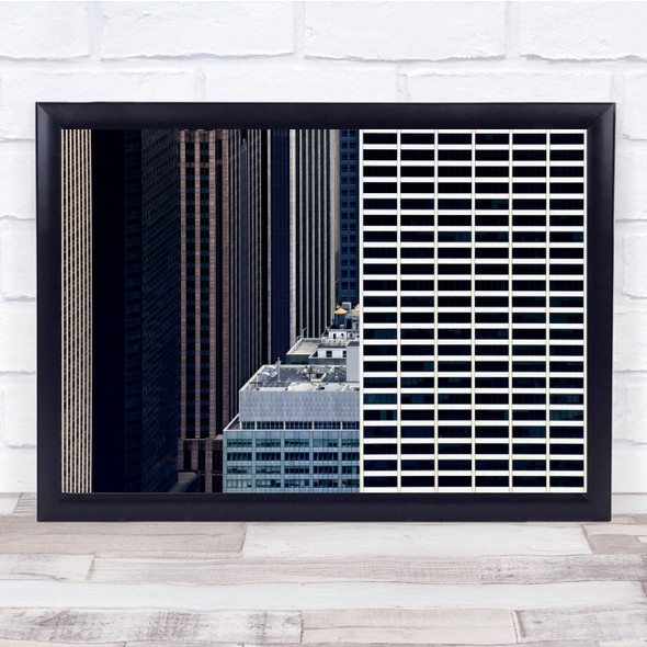New York United States America Empire State Building Architecture Wall Art Print