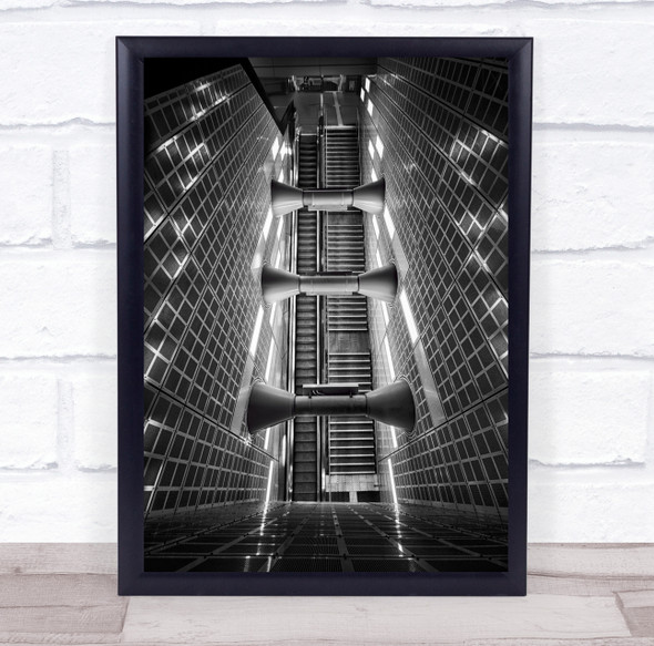 Rathaus Station Underground SuBlack Whiteay Alter Markt City Hall Pillars Print