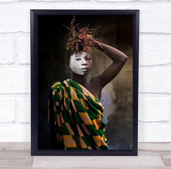 Documentary Tribe Tribal Ethnic Indigenous Native Africa African Wall Art Print