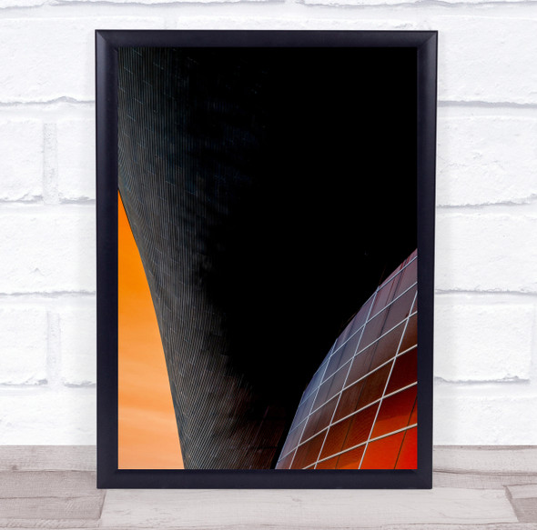 Architecture Abstract Geometry Shapes Simple Simplicity Minimal Wall Art Print
