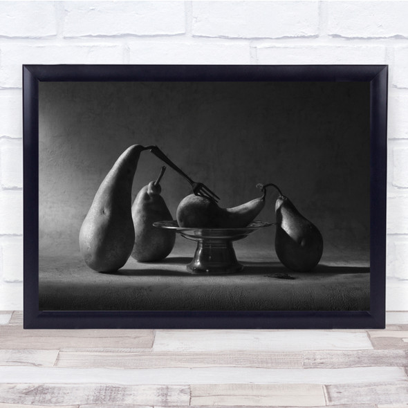 Fruit Fruits Sacrifice Conceptual Still Life Dark Black & White Low Key Print