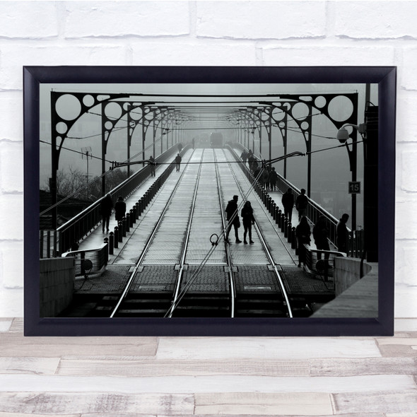 Bridges Graphics People Porto Vihudi Vitor Santos The Mythical Wall Art Print