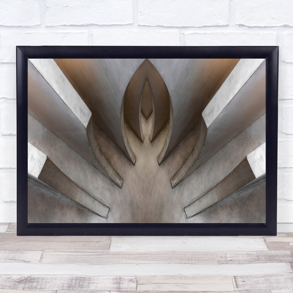 Abstract Abstraction Minimalism Lines Architecture Moody Wall Wall Art Print