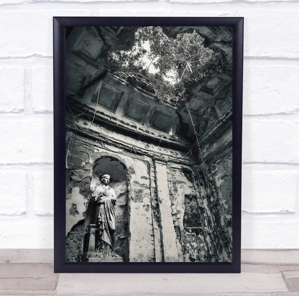 Gardens Caserta Italy Architecture History Wall Building Past Wall Art Print