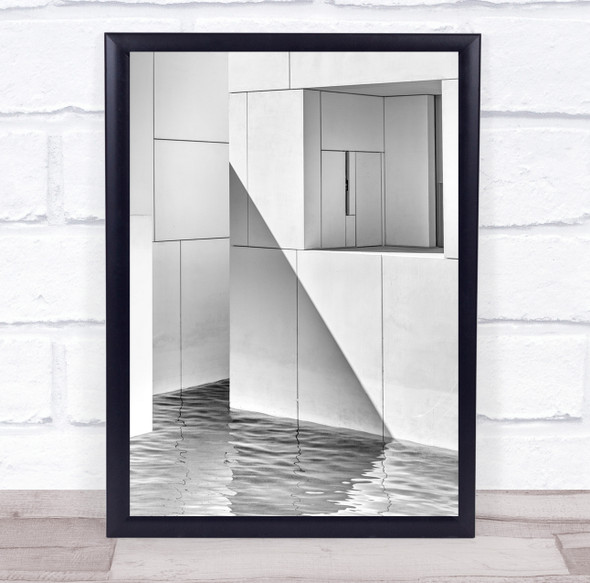 Modern Architecture Building Details Abstract Detail Monument Wall Art Print