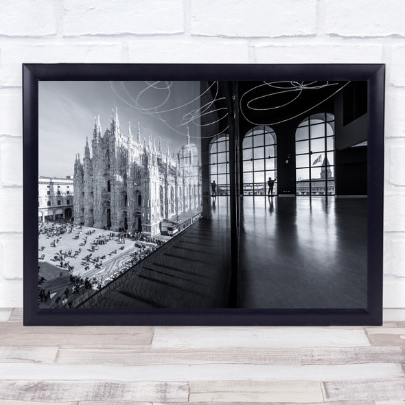 Dreaming Duomo Cathedral building beautiful architecture Wall Art Print