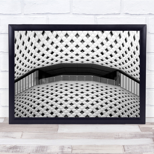 Modern Architecture Building Details Abstract No People Wall Art Print