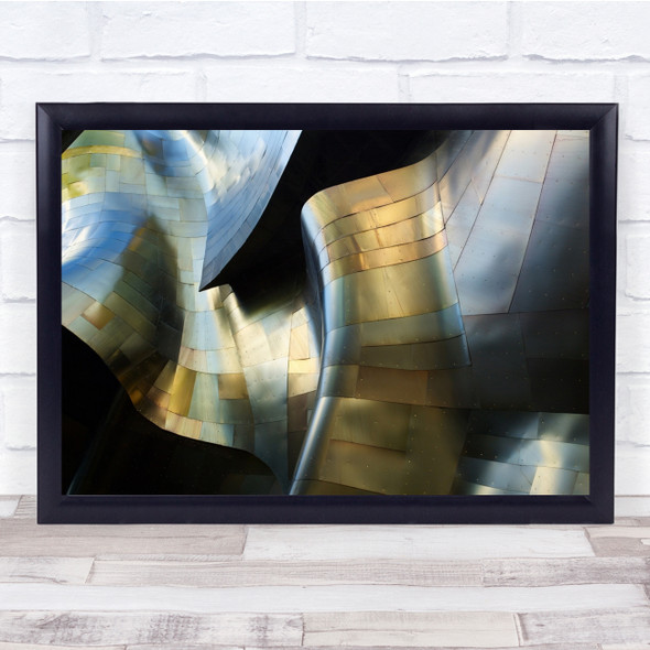 Famous Landmark Metal Plates Sheets Aluminium Abstract Wall Art Print