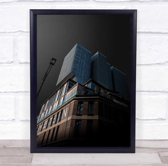 Rotterdam Architecture Harbour Netherlands building Wall Art Print