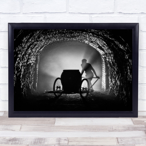 Man Labor Cart Jar Tunnel Kiln Thai Thailand No.38 Wall Art Print Man Labor Cart Jar Tunnel Kiln Thai Thailand No.38 Wall Art Print