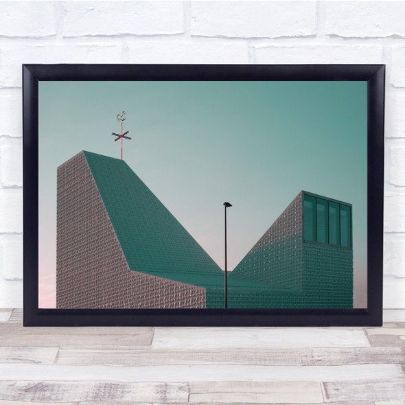 Modern Architecture Religion Holy Sacred Spiritual Wall Art Print