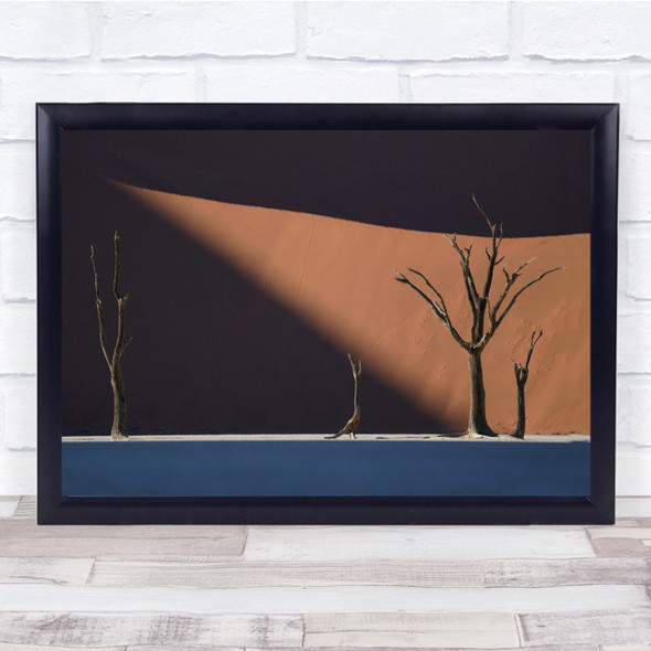 Landscapes Sand Brown Dune Deadvlei Namib Desert Wall Art Print