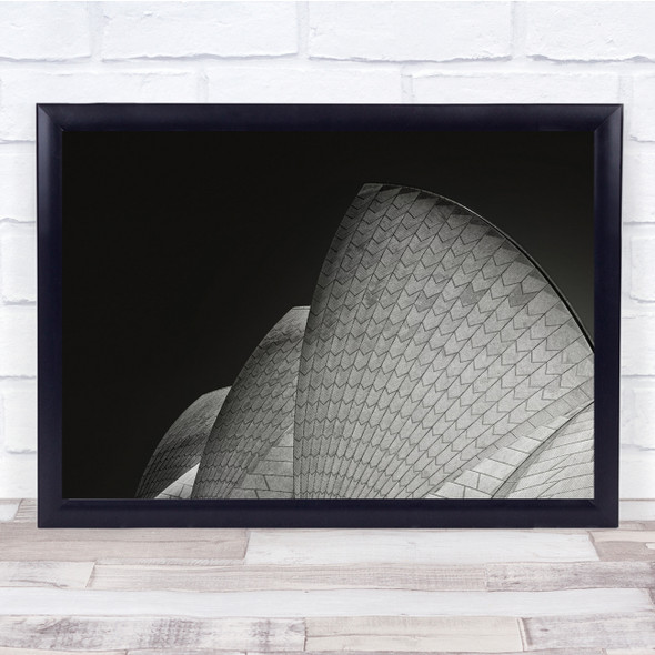 Sydney Abstract Architecture Graphic Pattern Wall Art Print