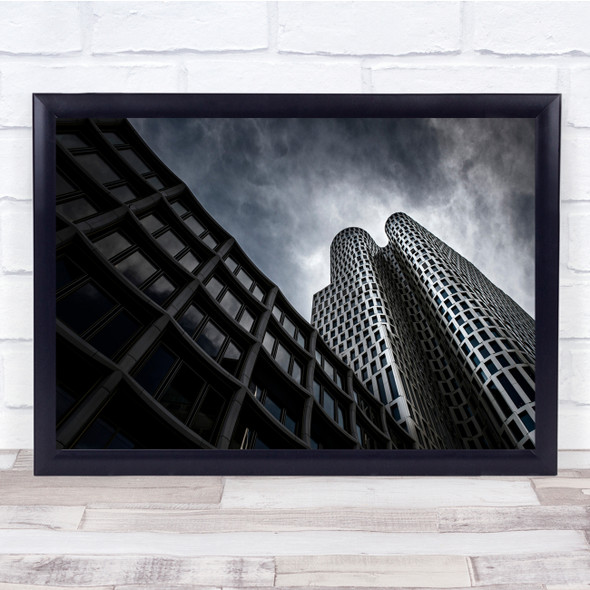 Berlin Motelone Building Tall Architecture Wall Art Print