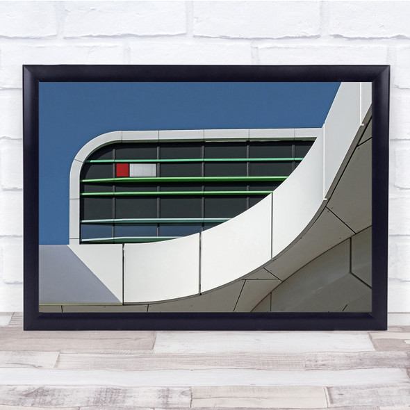 The Management Room Building Architecture Wall Art Print