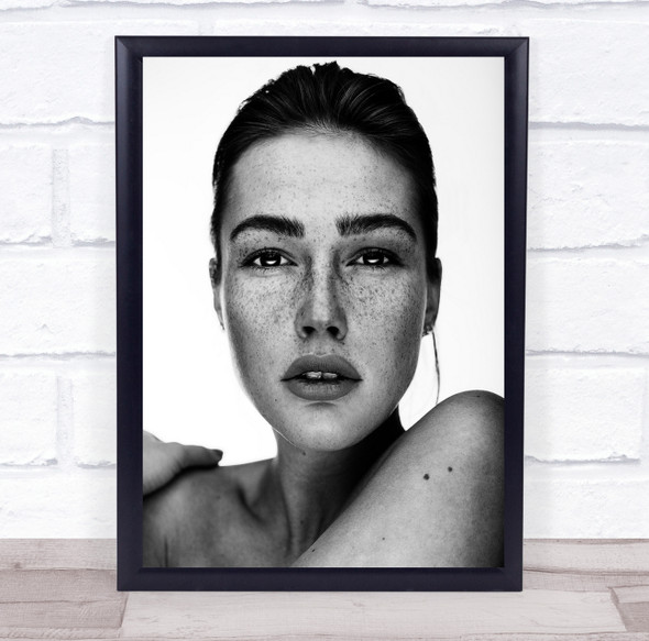 Face Sensual Beauty Portrait Collection Wall Art Print