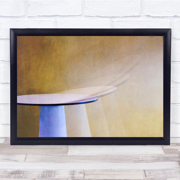 Abstract Table Movement Moving blur Wall Art Print