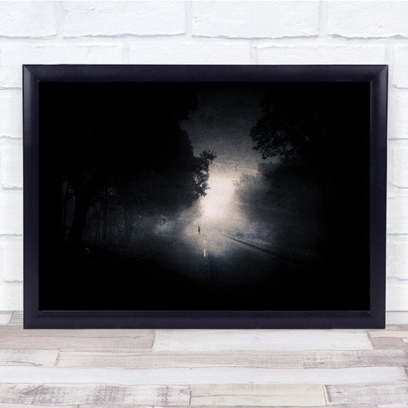 An Unknown Mortal In The Dark Light Wall Art Print