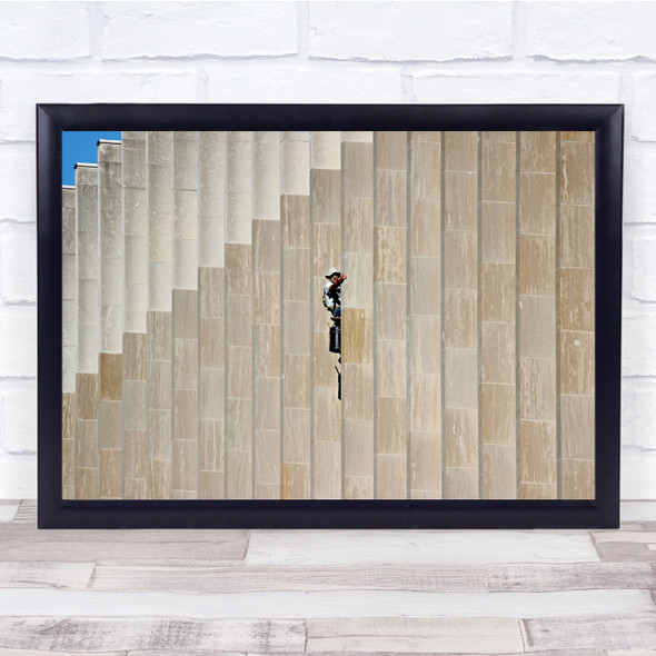 Abstract Wall Architecture Pattern Wall Art Print