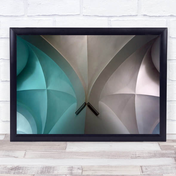 Germany Arch abstract architecture Wall Art Print