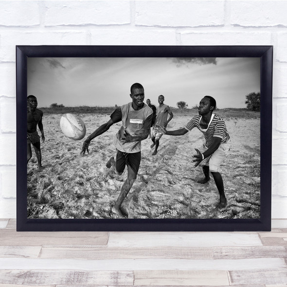 Kenya Malindi Ball sports Wall Art Print