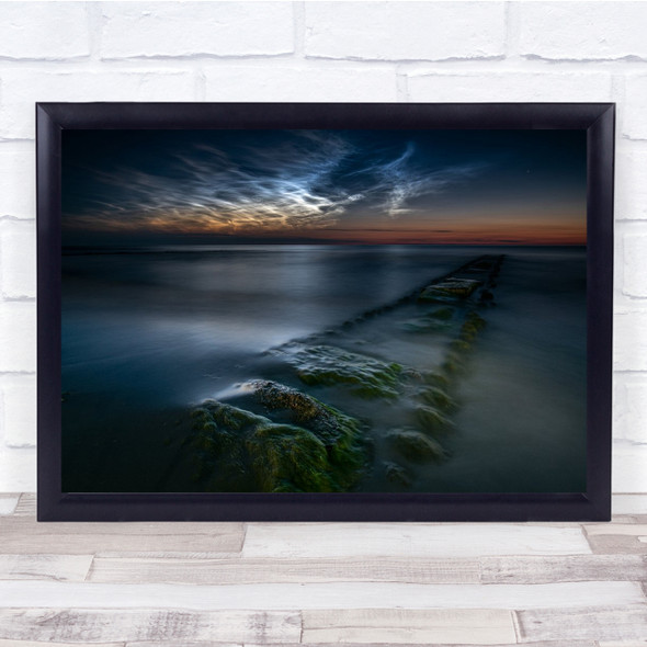 Noctilucent Clouds Mist Wall Art Print