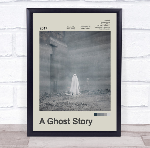 A Ghost Story Movie Polaroid Vintage Film Wall Art Poster Print