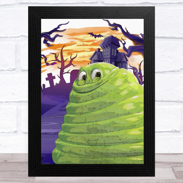 Hotel Transylvania Mavis And Dracula Blobby Children's Kid's Wall Art Print