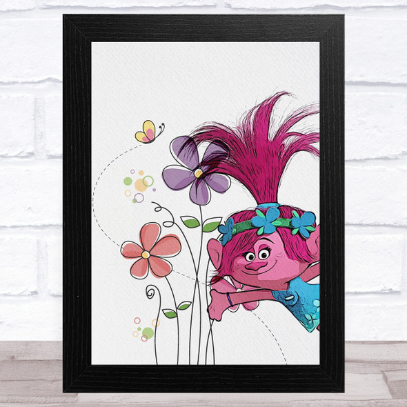 Trolls Children's Kid's Wall Art Print