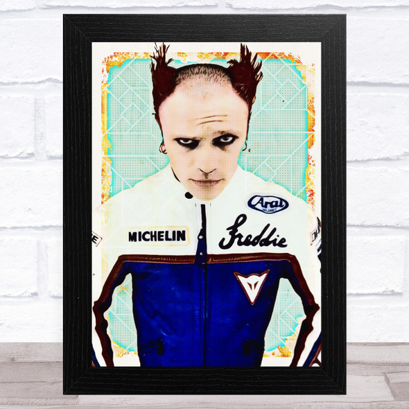 Keith Flint Geometric Pop Art Celeb Wall Art Print