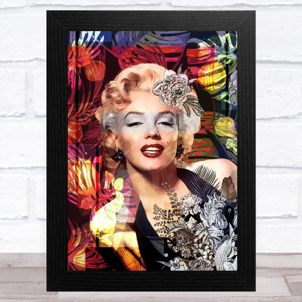 Marilyn Monroe Iconic Celeb Wall Art Print