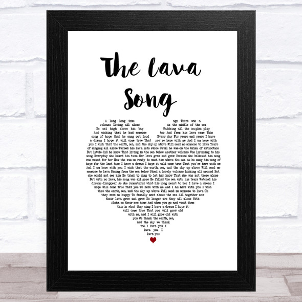Kuana Torres Kahele The Lava Song White Heart Song Lyric Music Art Print