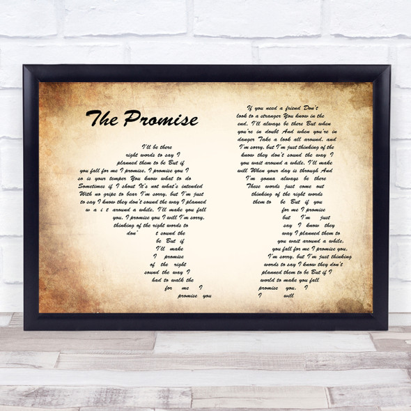 Sturgill Simpson The Promise Man Lady Couple Song Lyric Quote Print