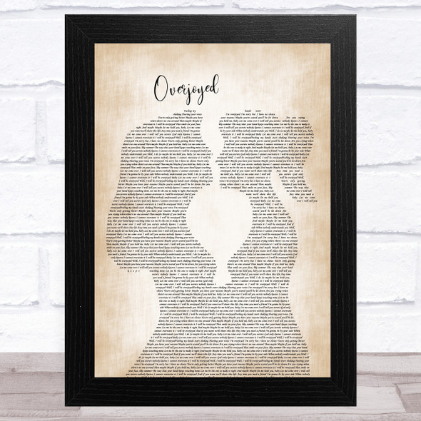 Matchbox 20 Overjoyed Lesbian Women Gay Brides Couple Wedding Song Lyric Music Art Print