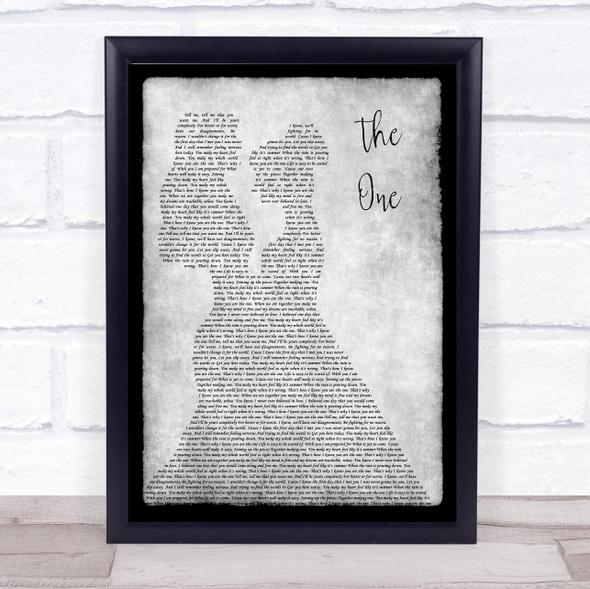 Kodaline The One Lesbian Couple Two Ladies Dancing Grey Song Lyric Print