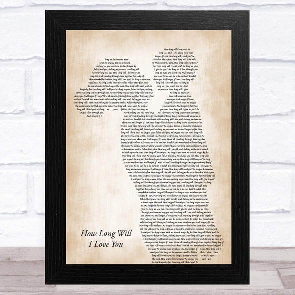 Ellie Goulding How Long Will I Love You Mother & Child Song Lyric Music Art Print