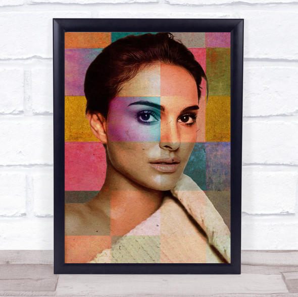 Natalie Portman Pop Art Wall Art Print