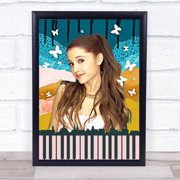 Ariana Paint The Town Wall Art Print