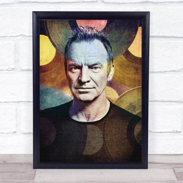 Sting Records Wall Art Print