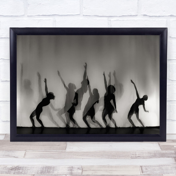 Dance Is The Language Of Soul Shadows Belgium Melsele Wall Art Print